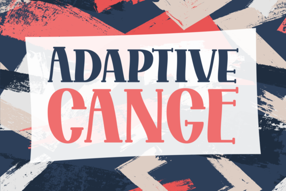 Adaptive Cange: A Bold Script Font for Creative Web Design