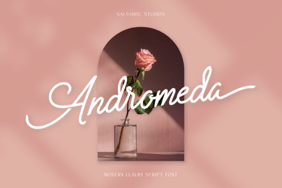 Andromeda: A Modern Script Font for Eye-Catching Campaigns