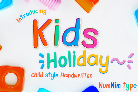 Boost Your Brand with Kids Holiday: A Fun, Playful Font