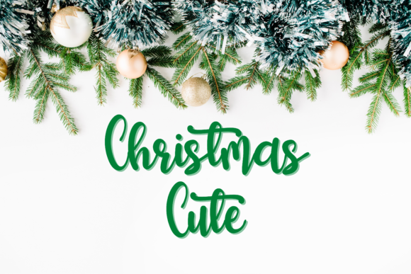Christmas Cute: A Charming Script Font for Web Design