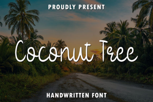 Coconut Tree: A Delicate Handwritten Font for Web Design