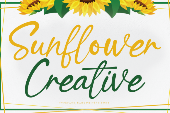 Discover Sunflower Creative: A Charming Handwritten Font