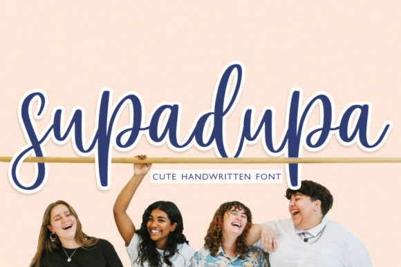 Discover Supadupa: A Handwritten Font for Modern Web Design