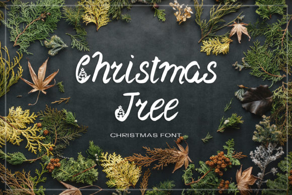 Elevate Your Editorial Design with Christmas Tree Font