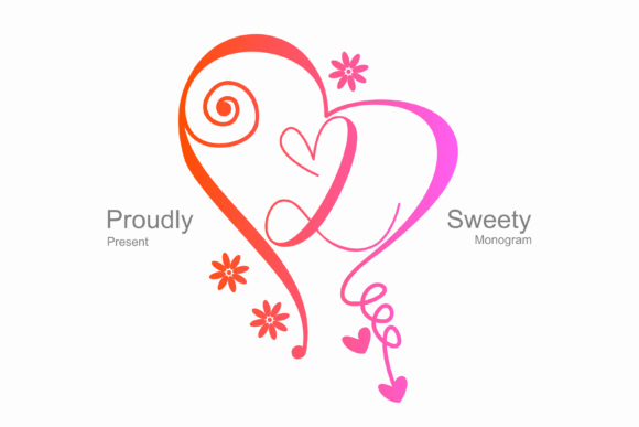Elevate Your Editorial Design with Sweety Monogram Font