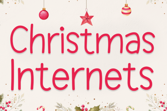 Enhance Your Brand with Christmas Internets Font