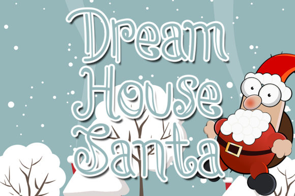 Enhance Your Brand with Dream House Santa Font
