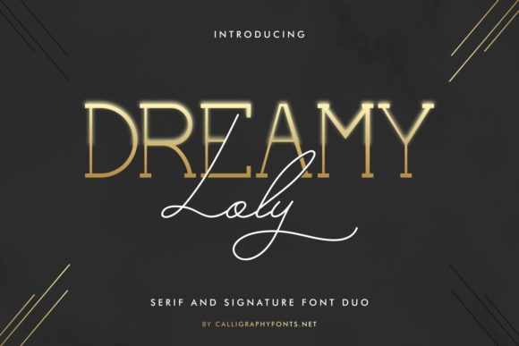 Enhance Your Brand with Dreamy Loly Font