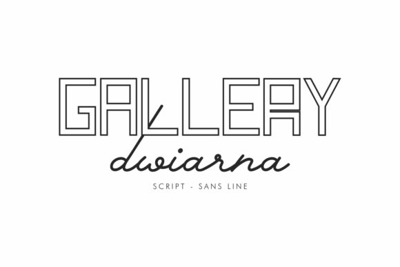 Gallery Dwiarna: A Versatile Font for Crafters and Creators