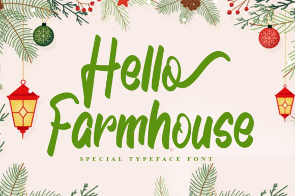 Hello Farmhouse: A Charming Handwritten Font for Marketers