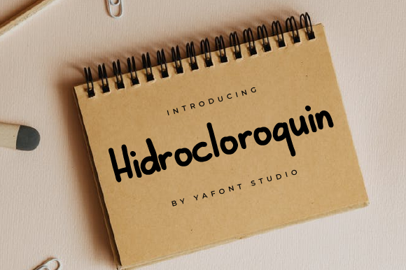 Hidrocloroquin: A Handwritten Font for Engaging Campaigns