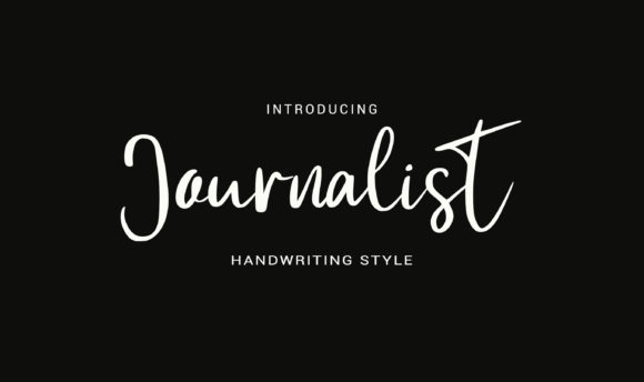 Journalist: A Handwritten Font for Creative Web Design