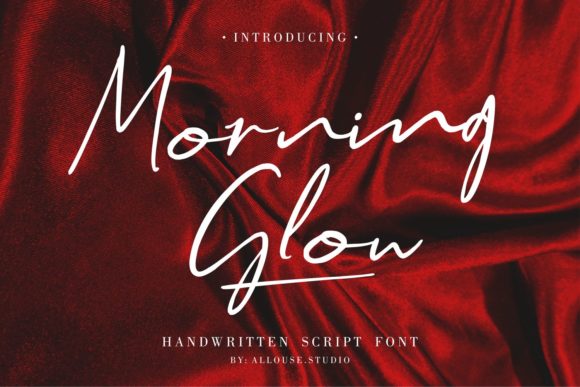 Morning Glow: A Script Font for Elegance