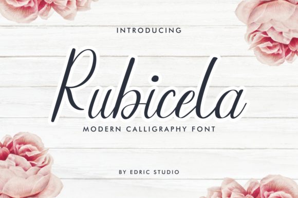 Rubicela: A Handwritten Font for Editorial Elegance