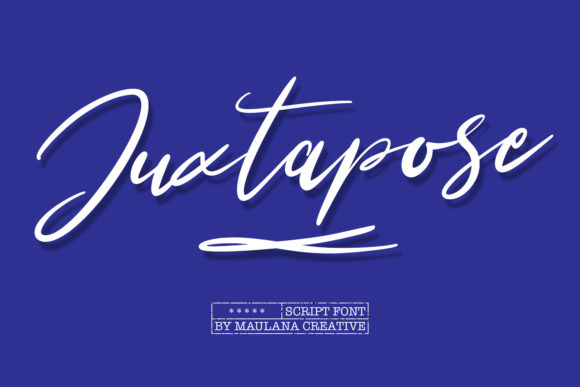 Transform Your Brand with Juxtapose: A Versatile Script Font