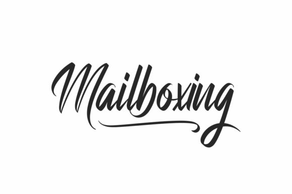 Transform Your Brand with Mailboxing: A Premium Handwritten Font