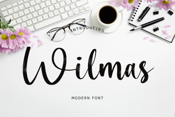 Wilmas: A Handwritten Font for Elegant Editorial Design